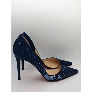 Christian Louboutin Helmoon d'Orsay satin pumps size EU 39